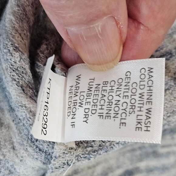 NEW J.Jill Pure Jill Medium Petite French Terry Sleeveless Mock Neck Top Heather - Picture 4 of 8